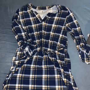 cute flannel dress